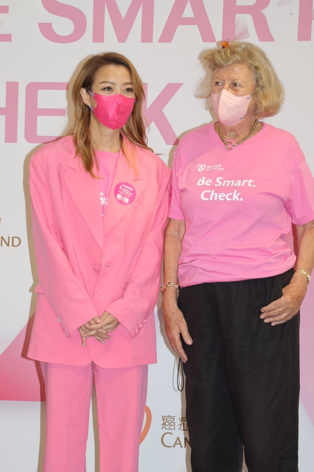 Sammi表示老公許志安也愛運動，會一齊做運動。